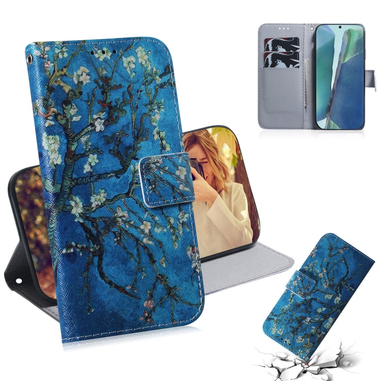 Coloured Drawing Horizontal Flip Leather Case, with Holder & Card Slots & Wallet, For Samsung Galaxy Note 20, For Samsung Galaxy Note 20 Ultra