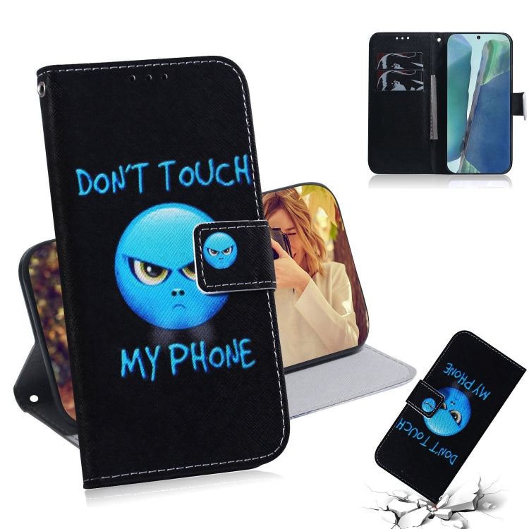 Coloured Drawing Horizontal Flip Leather Case, with Holder & Card Slots & Wallet, For Samsung Galaxy Note 20, For Samsung Galaxy Note 20 Ultra