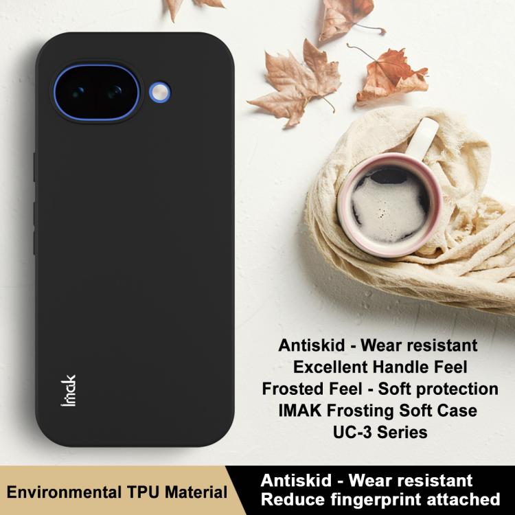 IMAK UC-3 Series Shockproof Frosted TPU Phone Case, For Google Pixel 10a, For Google Pixel 10 Pro XL, For Google Pixel 10 / Pixel 10 Pro, For Google Pixel 9a, For Google Pixel 9 Pro XL, For Google Pixel 9 / Pixel 9 Pro