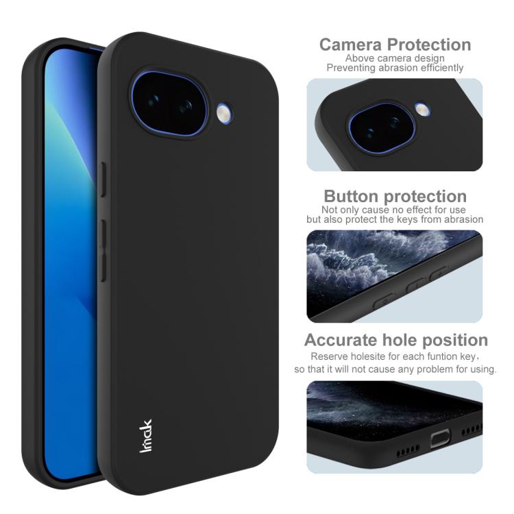 IMAK UC-3 Series Shockproof Frosted TPU Phone Case, For Google Pixel 10a, For Google Pixel 10 Pro XL, For Google Pixel 10 / Pixel 10 Pro, For Google Pixel 9a, For Google Pixel 9 Pro XL, For Google Pixel 9 / Pixel 9 Pro