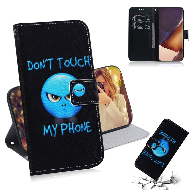Coloured Drawing Horizontal Flip Leather Case, with Holder & Card Slots & Wallet, For Samsung Galaxy Note 20, For Samsung Galaxy Note 20 Ultra