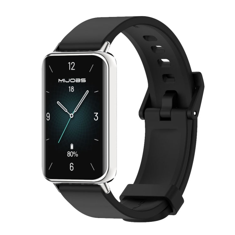 MIJOBS Solid Color Silicone Watch Band, For Honor Band 10 / 9