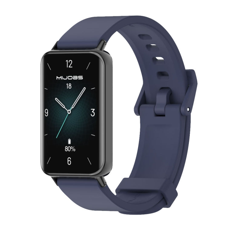 MIJOBS Solid Color Silicone Watch Band, For Honor Band 10 / 9