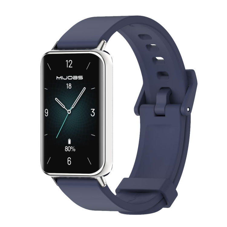 MIJOBS Solid Color Silicone Watch Band, For Honor Band 10 / 9