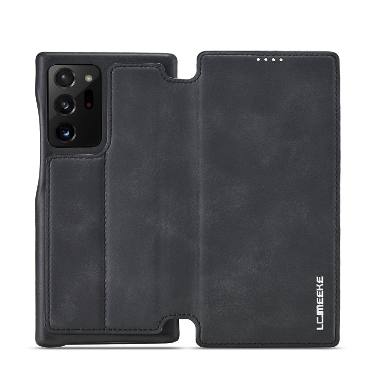 LC.IMEEKE Hon Ancient Series Horizontal Flip Leather Case with Holder & Card Slot, For Samsung Galaxy Note20 Ultra