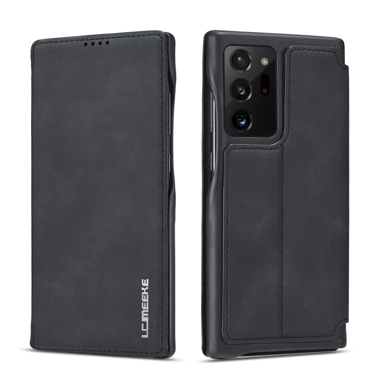 LC.IMEEKE Hon Ancient Series Horizontal Flip Leather Case with Holder & Card Slot, For Samsung Galaxy Note20 Ultra