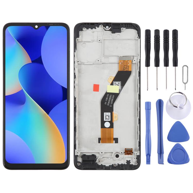 OEM LCD Screen Digitizer Full Assembly With Frame, For Tecno Spark 20 Pro 4G KJ6, For Tecno Spark 20C BG7n, For Tecno Camon 20 Pro CK7n, For Tecno Spark 10C KI5k, For Tecno Spark 10 KI5q, For Tecno Spark Go 2023 BF7n, For Tecno Spark 10 Pro KI7        ...