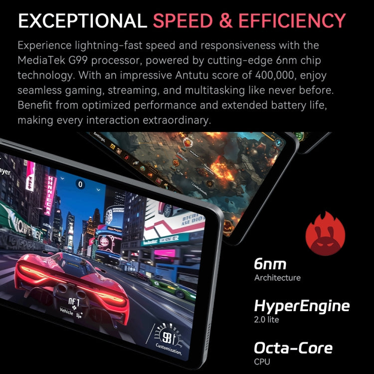 ALLDOCUBE iPlay 60 Mini Pro 4G LTE Tablet, 8.4 inch Android 14 MTK Helio G99 Octa Core, iPlay 60 Mini Pro 8GB+128GB