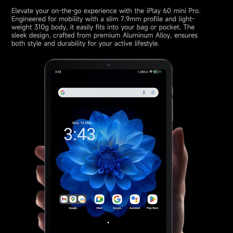 ALLDOCUBE iPlay 60 Mini Pro 4G LTE Tablet, 8.4 inch Android 14 MTK Helio G99 Octa Core, iPlay 60 Mini Pro 8GB+128GB