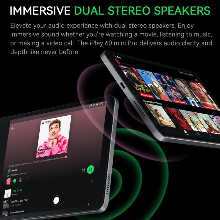ALLDOCUBE iPlay 60 Mini Pro 4G LTE Tablet, 8.4 inch Android 14 MTK Helio G99 Octa Core, iPlay 60 Mini Pro 8GB+128GB
