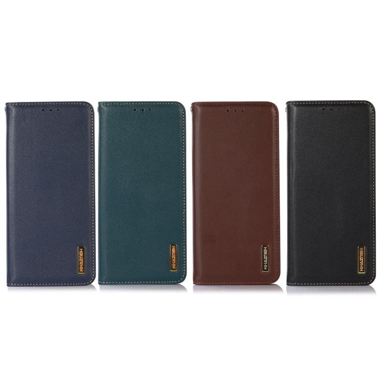 KHAZNEH Nappa Top Layer Cowhide Leather Phone Case, For Redmi Note 15 Pro 4G Global 163.2mm, For Redmi K90/Poco F8 Pro, For Redmi Note 15 Pro 5G Global 163.6mm, For Redmi 13X, For Redmi Note 14S 4G, For Redmi Turbo 4 Pro