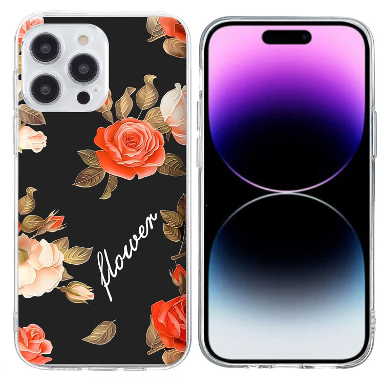 Colorful Painting Pattern TPU Phone Case, For iPhone 14 Pro, For iPhone 14 Pro Max