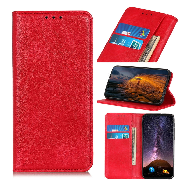 Magnetic Crazy Horse Texture Horizontal Flip Leather Case with Holder & Card Slots & Wallet, For Samsung Galaxy S20 FE 5G / S20 Fan Edition / S20 Lite