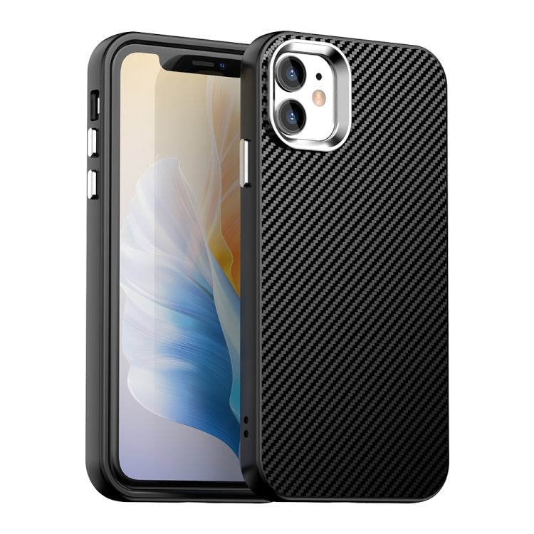Carbon Fiber Series IMD Phone Case, For iPhone 11 Pro Max, For iPhone 11, For iPhone 11 Pro