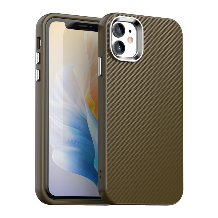 Carbon Fiber Series IMD Phone Case, For iPhone 11 Pro Max, For iPhone 11, For iPhone 11 Pro