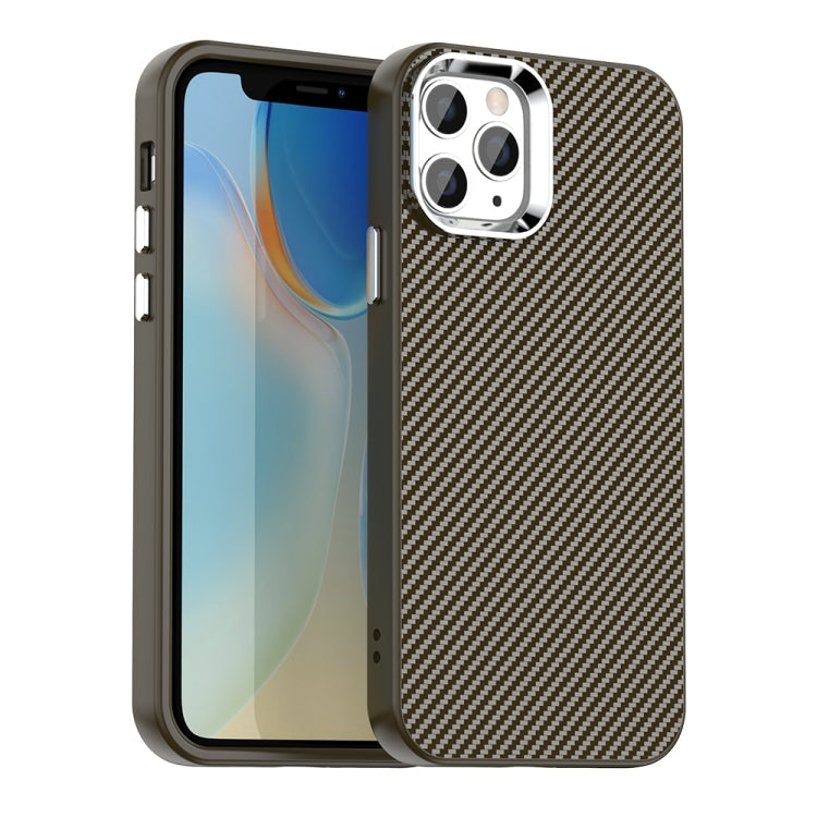 Carbon Fiber Series IMD Phone Case, For iPhone 11 Pro Max, For iPhone 11, For iPhone 11 Pro