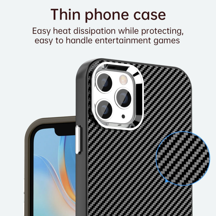 Carbon Fiber Series IMD Phone Case, For iPhone 11 Pro Max, For iPhone 11, For iPhone 11 Pro