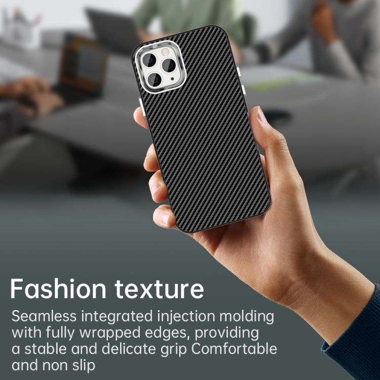 Carbon Fiber Series IMD Phone Case, For iPhone 11 Pro Max, For iPhone 11, For iPhone 11 Pro