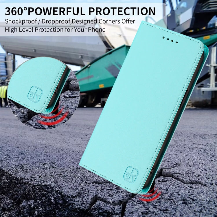 RC01 Dual-Folded Magnetic Suction RFID Leather Phone Case, For iPhone 11 Pro Max, For iPhone 11, For iPhone 11 Pro