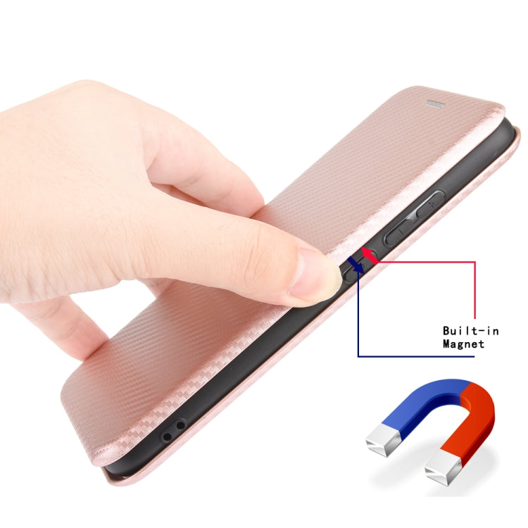 Carbon Fiber Texture Magnetic Horizontal Flip TPU + PC + PU Leather Case with Card Slot, For iPhone 11, For iPhone 12 mini, For iPhone 12 / 12 Pro, For iPhone 12 Pro Max