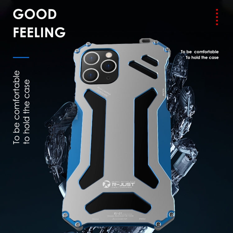 R-JUST Shockproof Armor Metal Protective Case, For iPhone 12 / 12 Pro, For iPhone 12 Pro Max