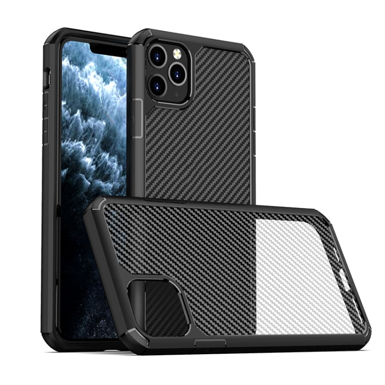 iPAKY Pioneer Series Carbon Fiber Texture Shockproof TPU + PC Case, For iPhone 8 Plus / 7 Plus, For iPhone 11 Pro, For iPhone 12 Pro Max