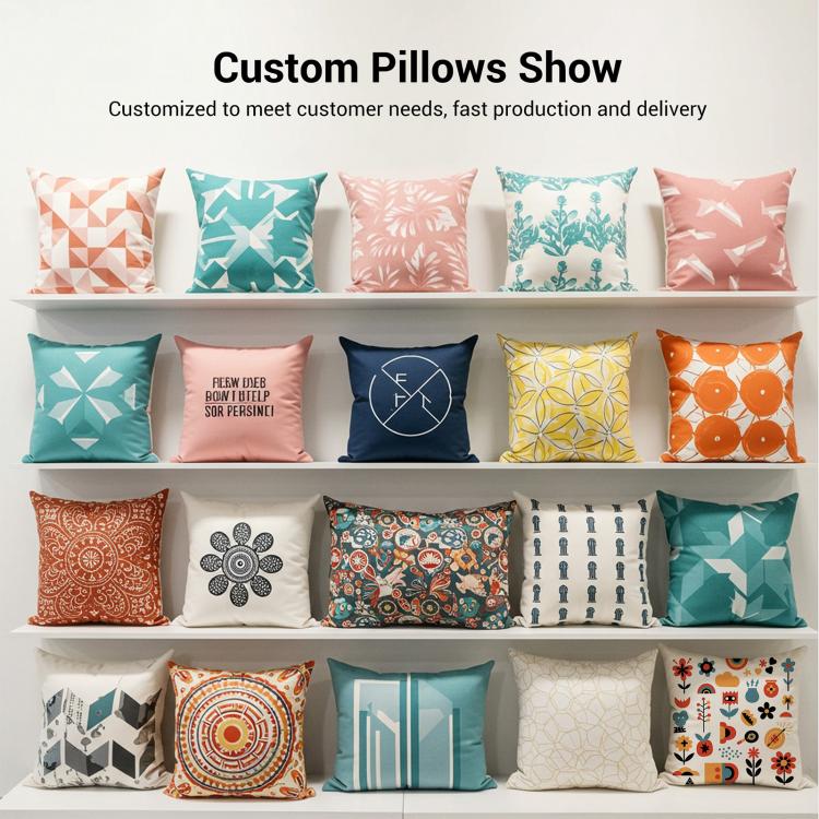 Sunset Printed Sofa Pillow Case No Core Print On Your Demand, 50x50cm, 60x60cm