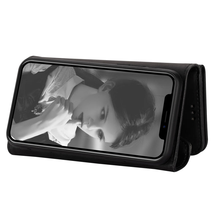 Skin Feel Zipper Horizontal Flip Leather Case with Holder & Card Slots & Photo Frame & Lanyard & Long Rope, For iPhone XR, For iPhone XS Max