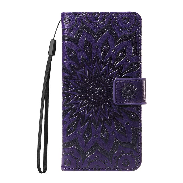 Embossed Sunflower Pattern Flip Leather Phone Case, For vivo V60 Lite 4G, For vivo Y31 5G 2025 / Y21D, For vivo Y400 5G