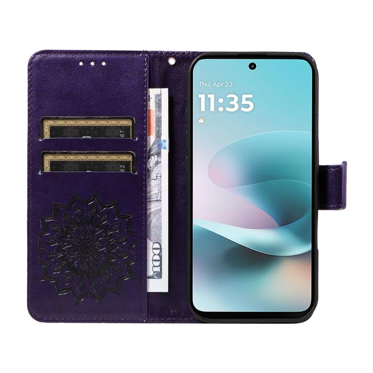 Embossed Sunflower Pattern Flip Leather Phone Case, For vivo Y05 4G / vivo Y21 5G 2026, For vivo V70 FE 5G, For vivo V70 5G Global / V70 Elite 5G