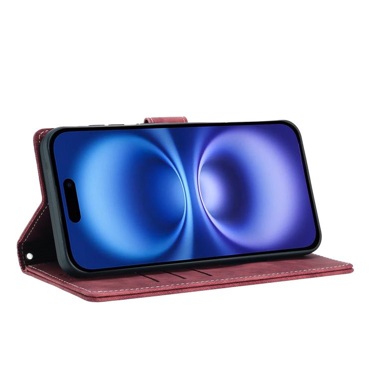 Mandala Embossed Retro Frosted Leather Phone Case, For iPhone Air, For iPhone 16 Pro Max, For iPhone 16 Pro, For iPhone 16 Plus