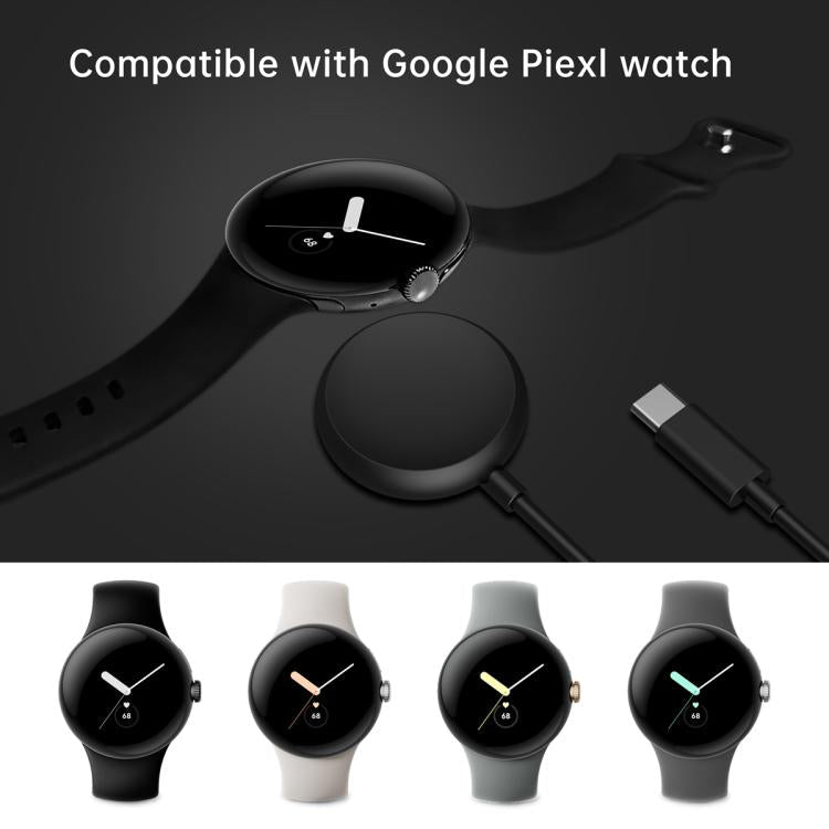 For Google Pixel Watch xDfind Smart Watch Magnetic Charging Cable, Length: 1m, USB Port