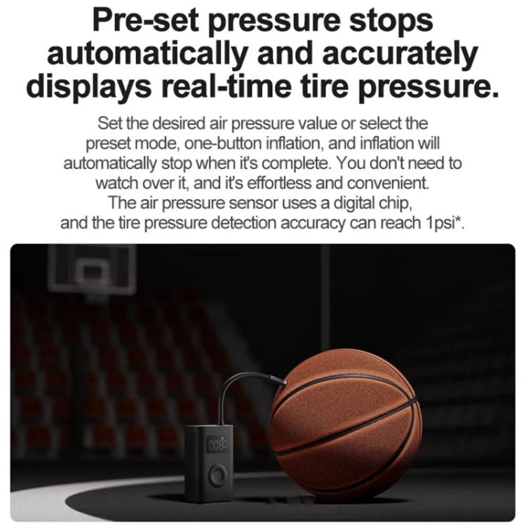 Xiaomi Mijia Air Pump 2D Portable Electric Air Compressor For Motorcycle Car Basketball, Mijia Air Pump 2D