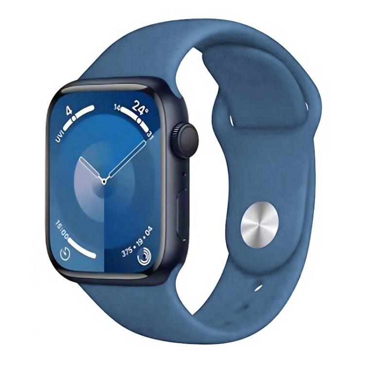 xDfind Solid Color Silicone Sports Watch Band, For Apple Watch 46mm / 49mm / 45mm / 44mm, For Apple Watch 42mm / 41mm / 40mm / 38mm