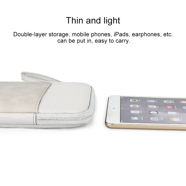 ND00S Felt Sleeve Protective Case Inner Carrying Bag, For 8 inch or Below Tablet, For 10 inch or Below Tablet, For 10.8 inch or Below Tablet
