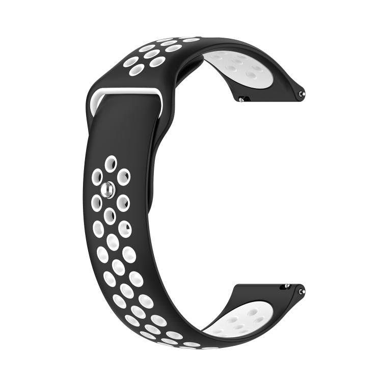 xDfind Two-color Silicone Watch Band, 20mm, 22mm