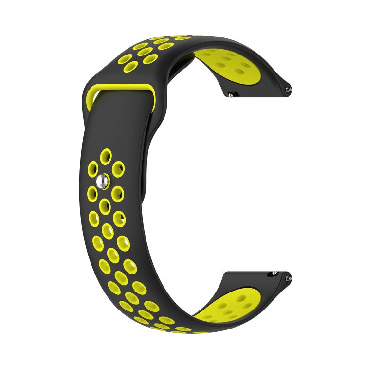 xDfind Two-color Silicone Watch Band, 20mm, 22mm