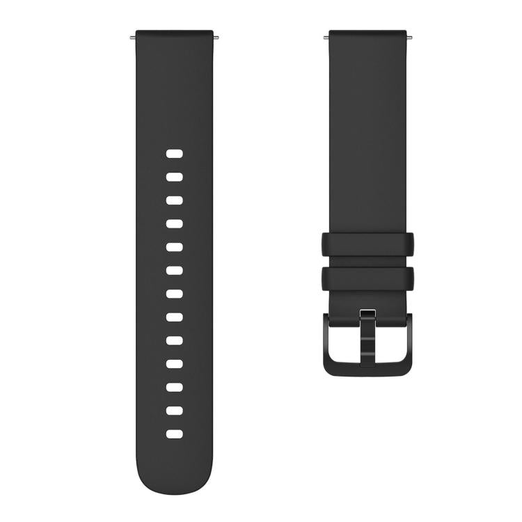 xDfind Flat Pure Color Silicone Watch Band, 20mm, 22mm