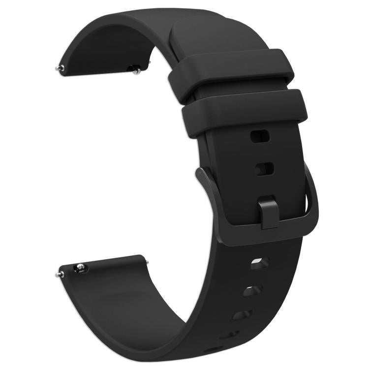 xDfind Flat Pure Color Silicone Watch Band, 18mm