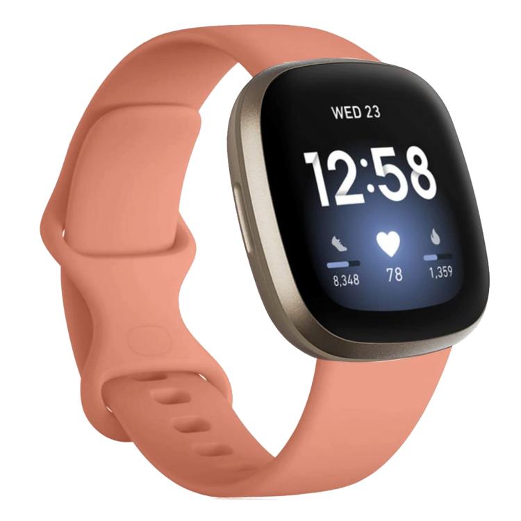 For Fitbit Versa 4 / Versa 3 / Sense2 / Sense xDfind Silicone Watch Band, L
