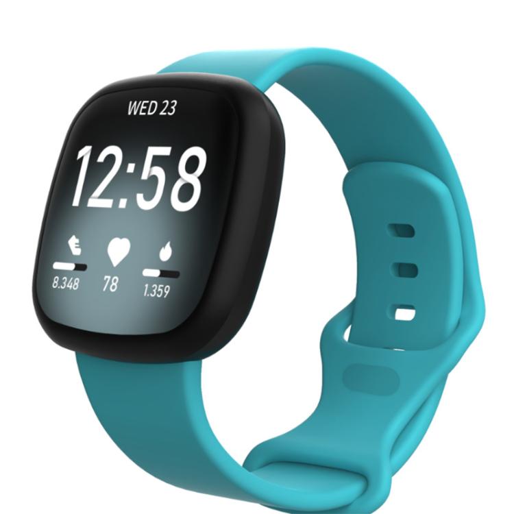 For Fitbit Versa 4 / Versa 3 / Sense2 / Sense xDfind Silicone Watch Band, L