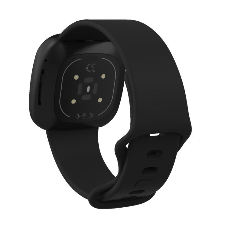 For Fitbit Versa 4 / Versa 3 / Sense2 / Sense xDfind Silicone Watch Band, S
