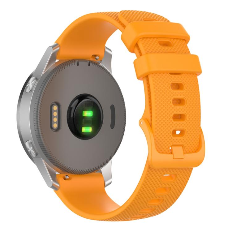 xDfind Small Plaid Solid Color Silicone Watch Band, 22mm For Forerunner 570 47mm/935/945/955