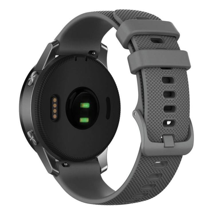 xDfind Small Plaid Solid Color Silicone Watch Band, 22mm For Forerunner 570 47mm/935/945/955