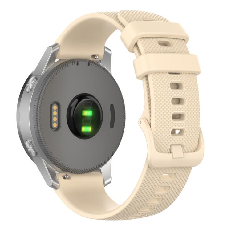 xDfind Small Plaid Solid Color Silicone Watch Band, 22mm For Forerunner 570 47mm/935/945/955
