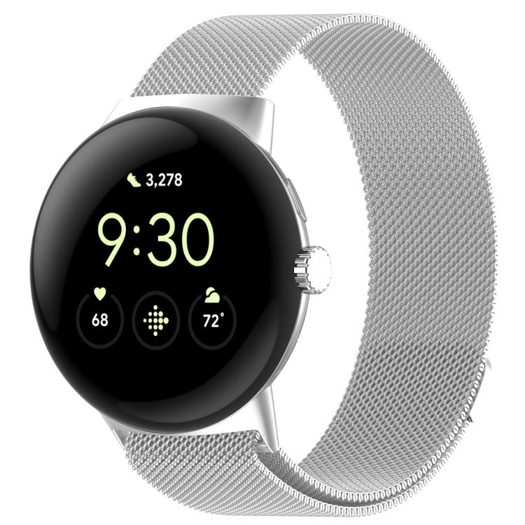 xDfind Milanese Metal Magnetic Watch Band, For Google Pixel Watch 4 / Watch 3 45mm, For Google Pixel Watch 4 / 3 / 2 / 1 41mm