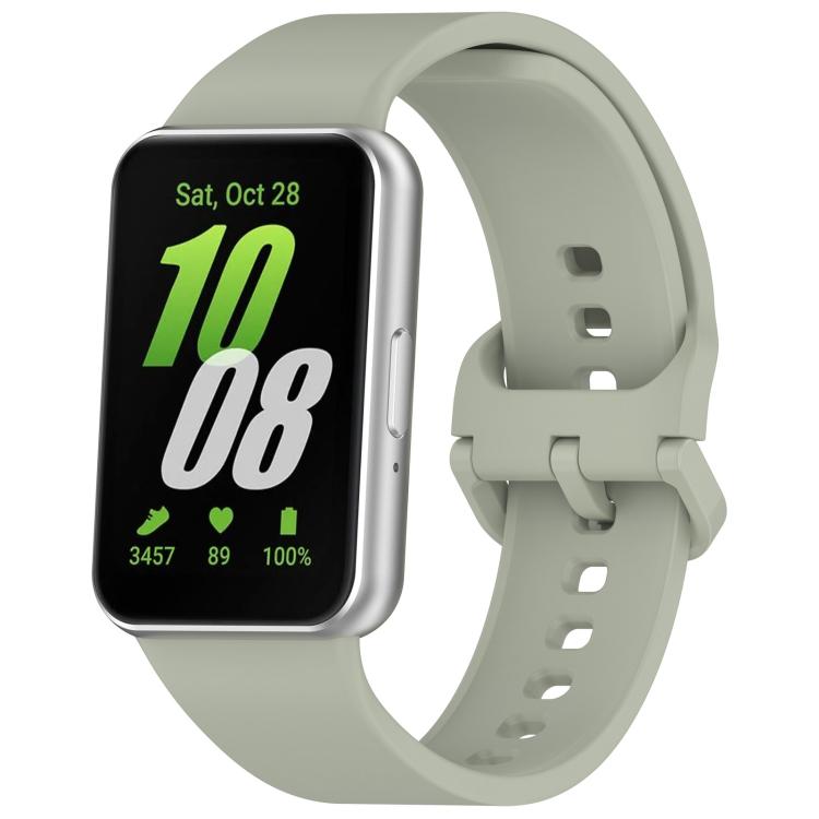 xDfind Solid Color Colorful Buckle Silicone Watch Band, For Samsung Galaxy Fit3 SM-R390