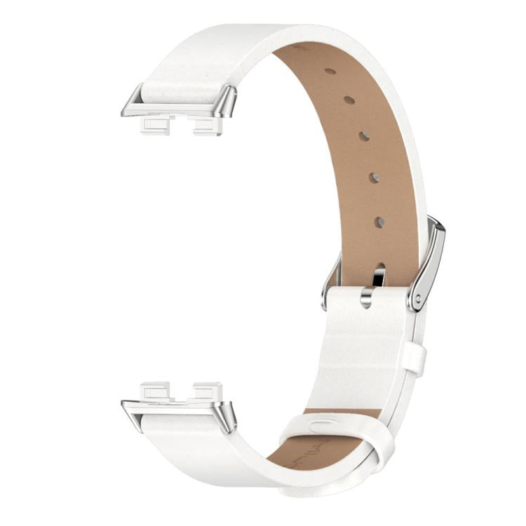 Mijobs Microfiber PU Leather Watch Band, For Huawei Band 10 / 9 / 8