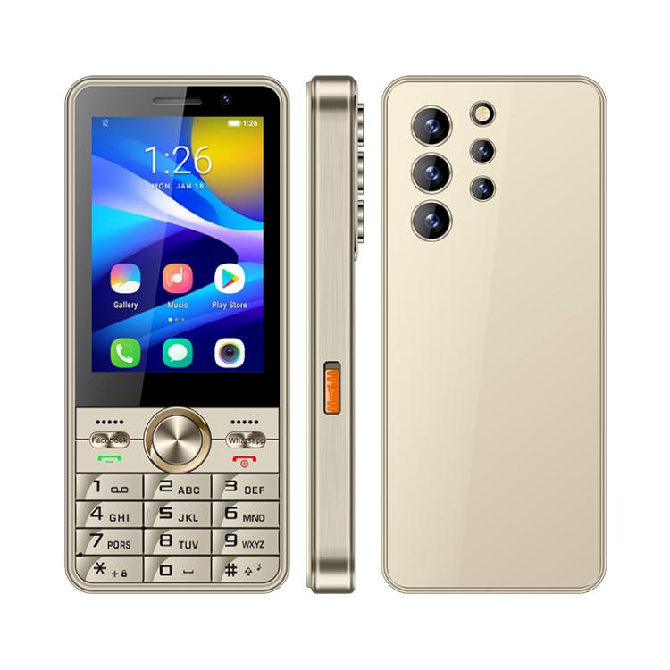 UNIWA XS24 Keypad Phone, 2GB+16GB, 3.5 inch Android 8.1 Mediatek MT6737M Quad Core, Flashlights, Network: 4G, Support Google Store, No Power Plug