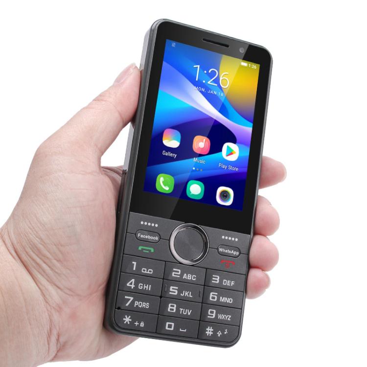 UNIWA XS24 Keypad Phone, 2GB+16GB, 3.5 inch Android 8.1 Mediatek MT6737M Quad Core, Flashlights, Network: 4G, Support Google Store, No Power Plug